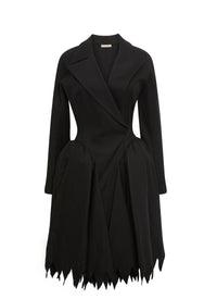 Robe manteau - Noir