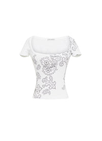 T-shirt à manches courtes - Gris