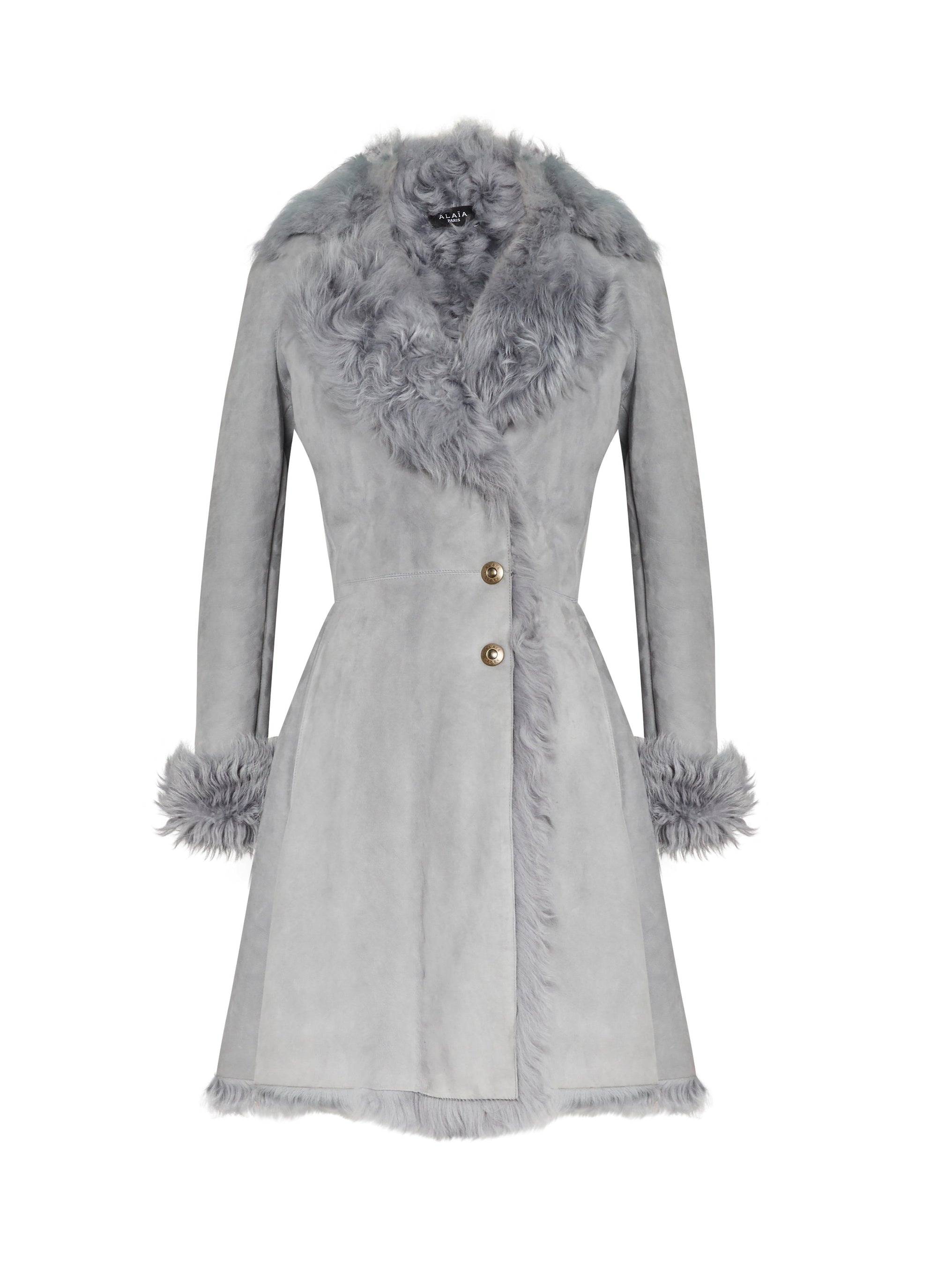 Manteau basque en cuir - Fume