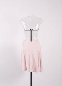 Tiered voile skirt - Light Pink