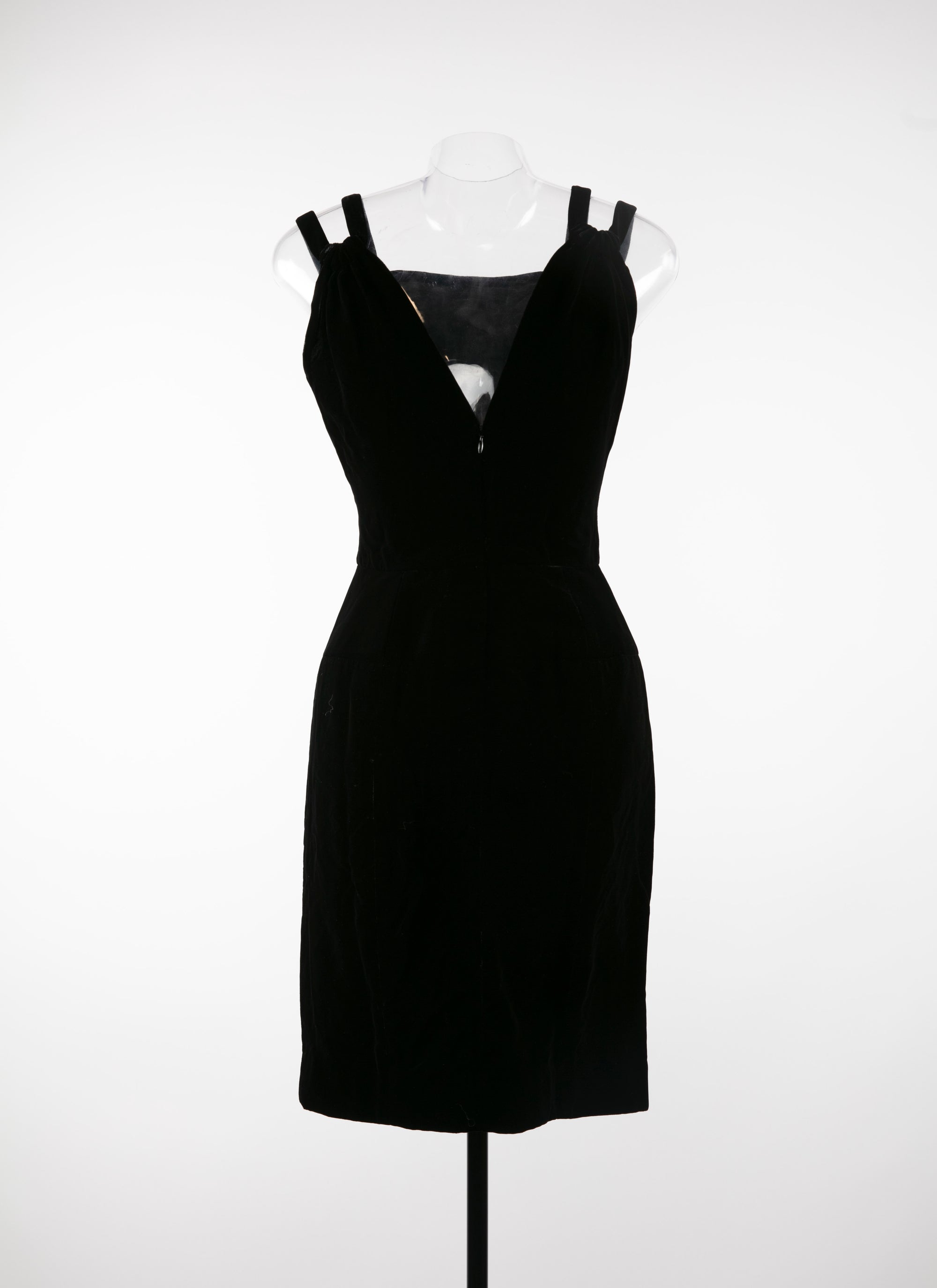 Strapless dress - Black intense