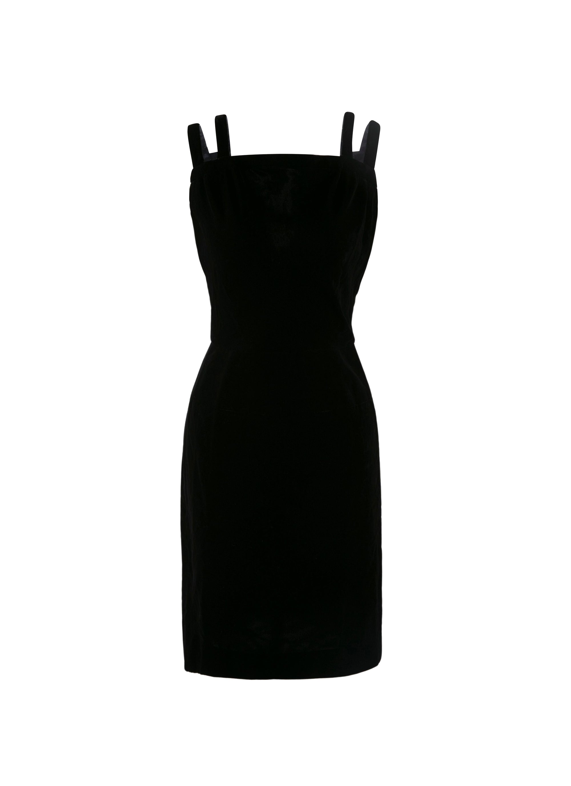 Strapless dress - Black intense