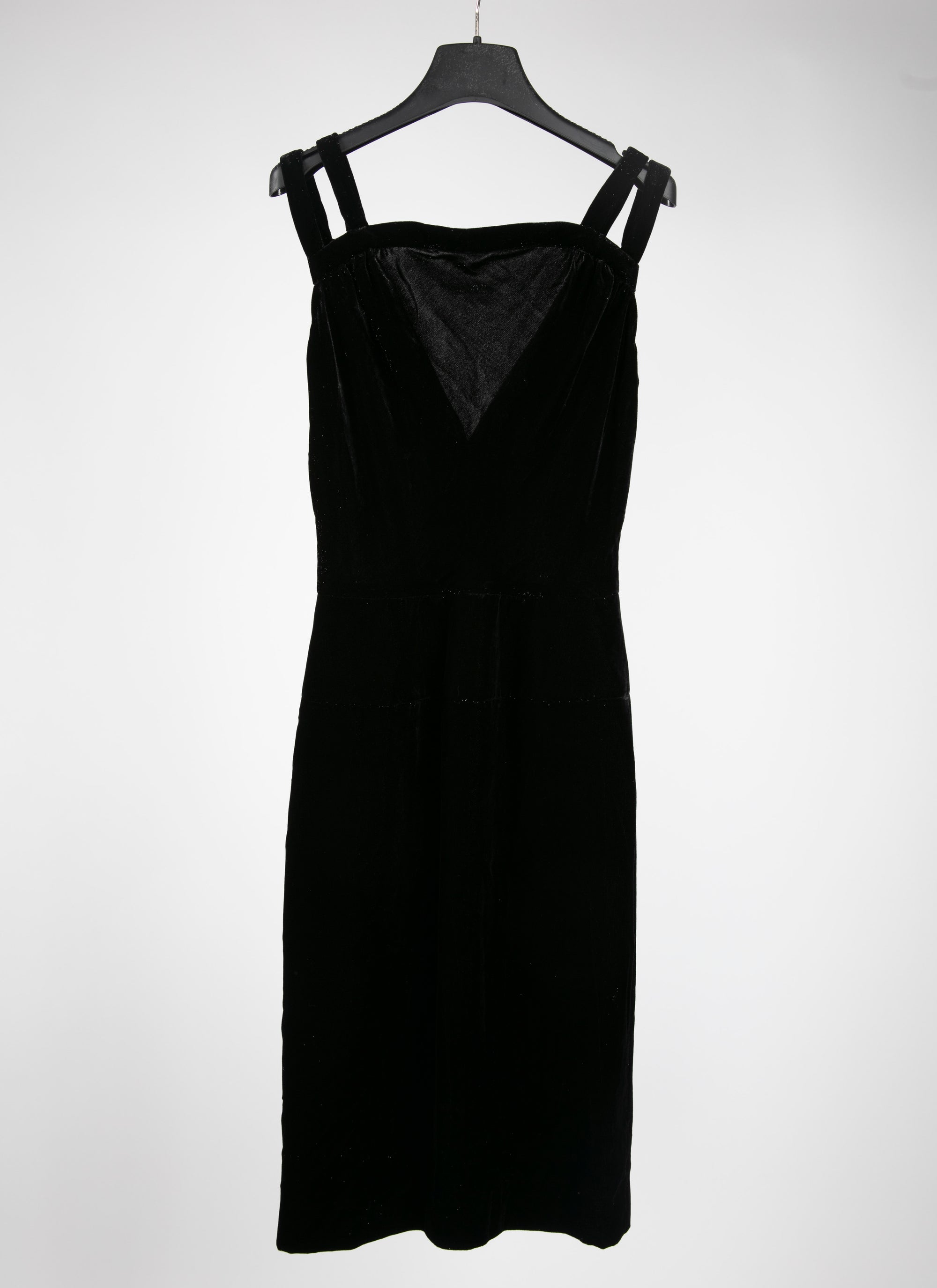 Strapless dress - Black Gloss