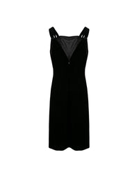 Strapless dress - Black Gloss