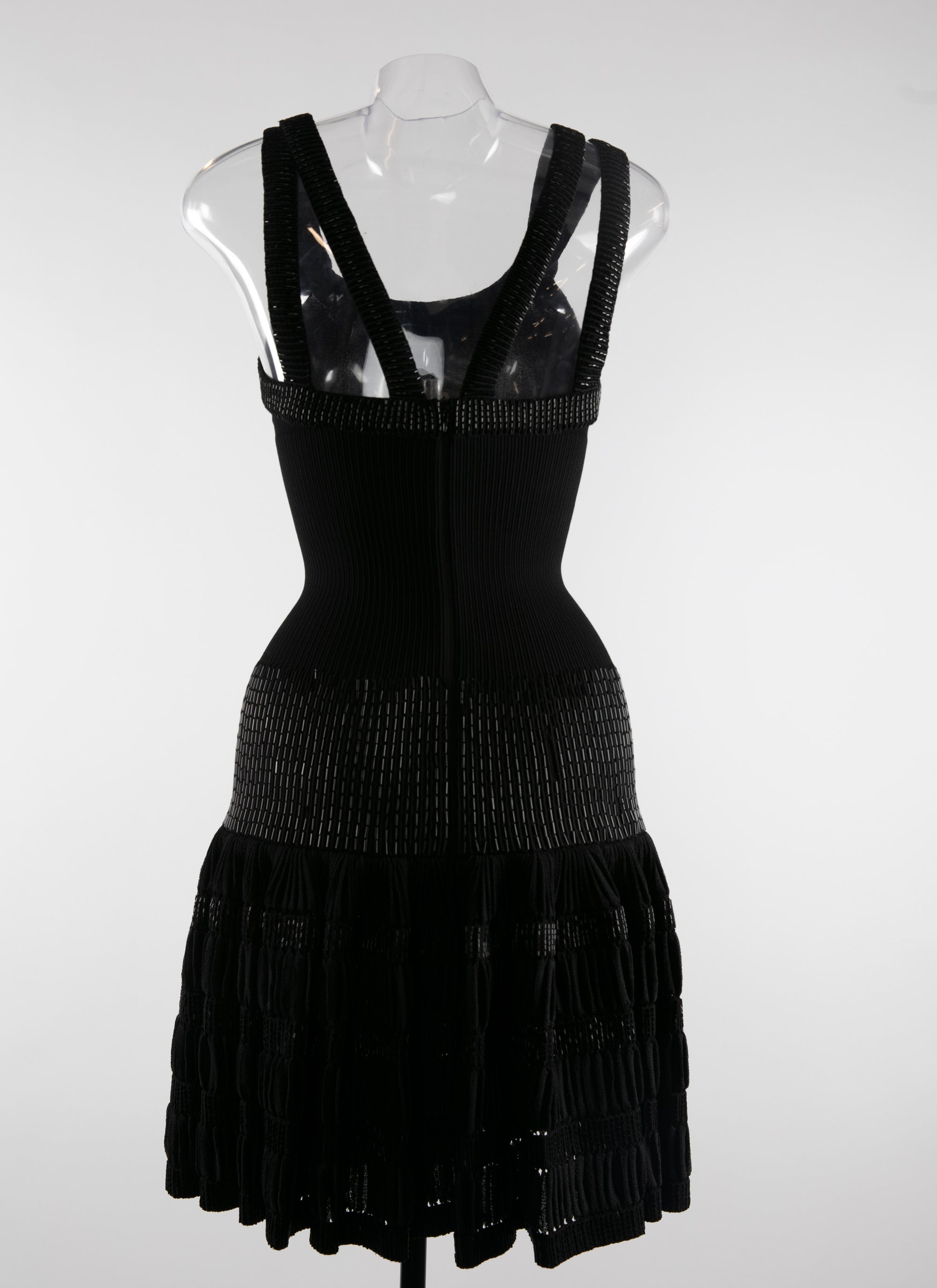 Robe à 2 bretelles - Noir