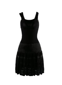 Robe à 2 bretelles - Noir
