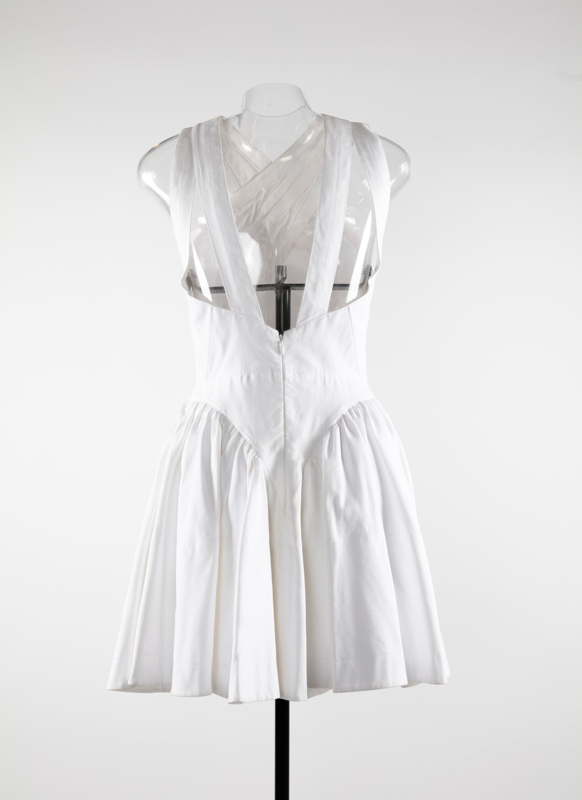 Double-breasted dress - Intense White