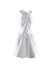 Double-breasted dress - Intense White