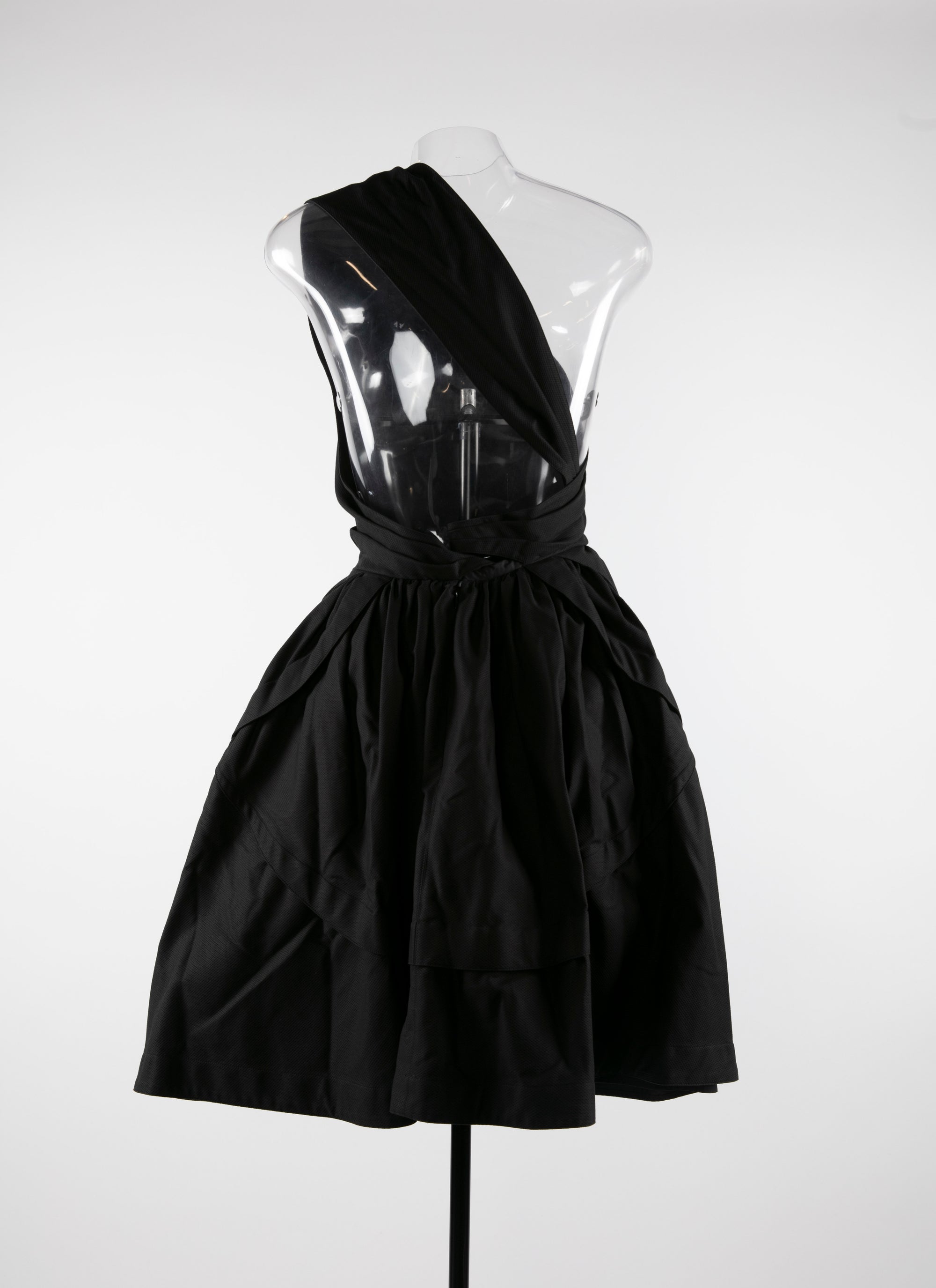Robe asymétrique - Noir
