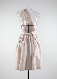 Asymmetric dress - Powder