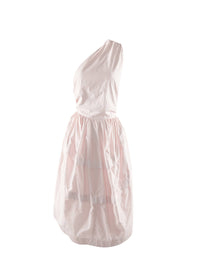 Asymmetric dress - Powder