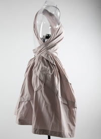 Robe asymétrique - Gris Clair