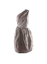 Robe asymétrique - Gris Clair