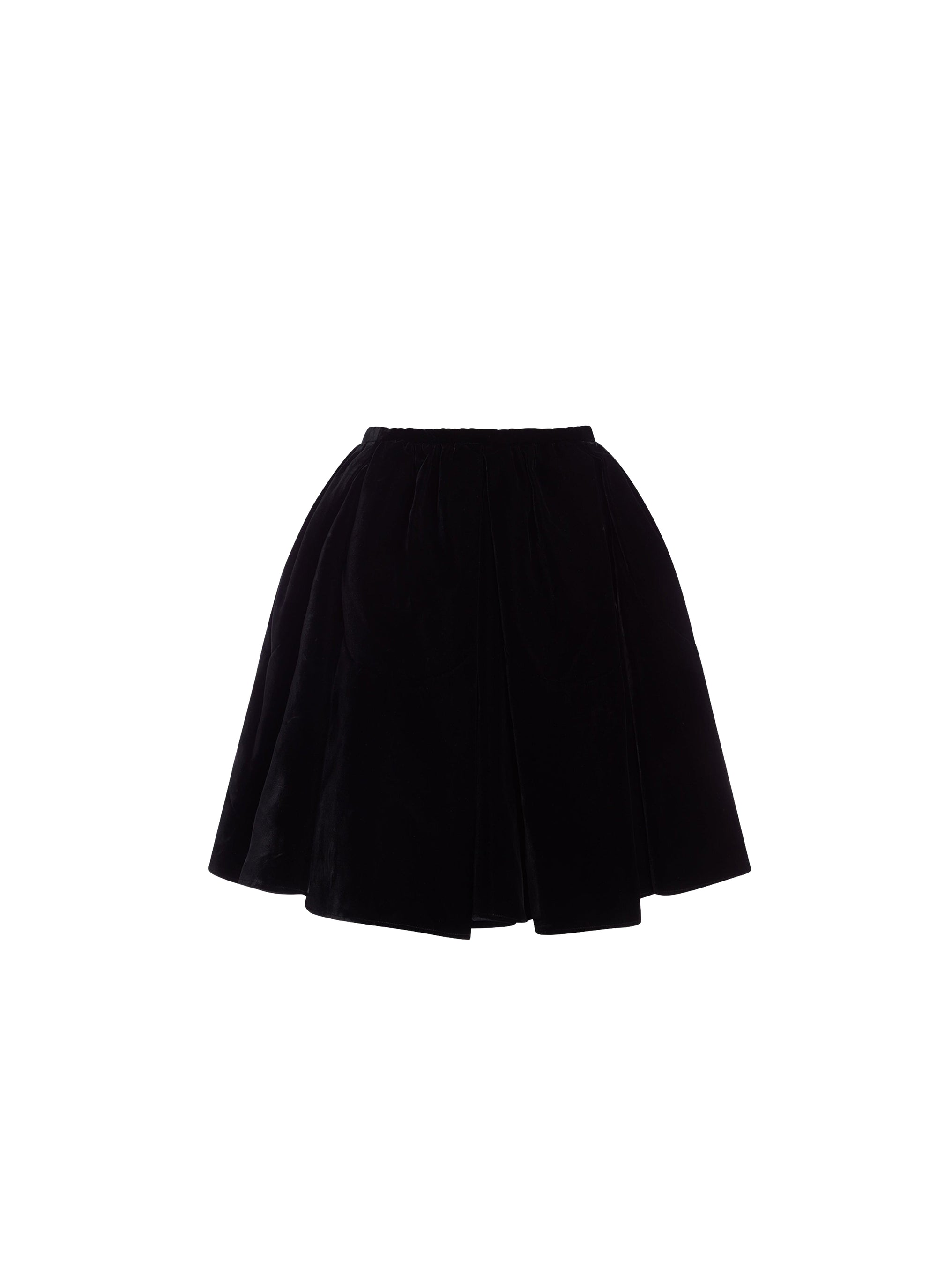Jupe courte Mermaid - Noir