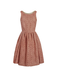 Petal dress in wool and cashmere - Poudre & Or