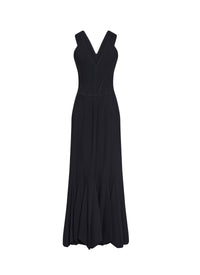 Robe longue sirene - Rouge & Blanc