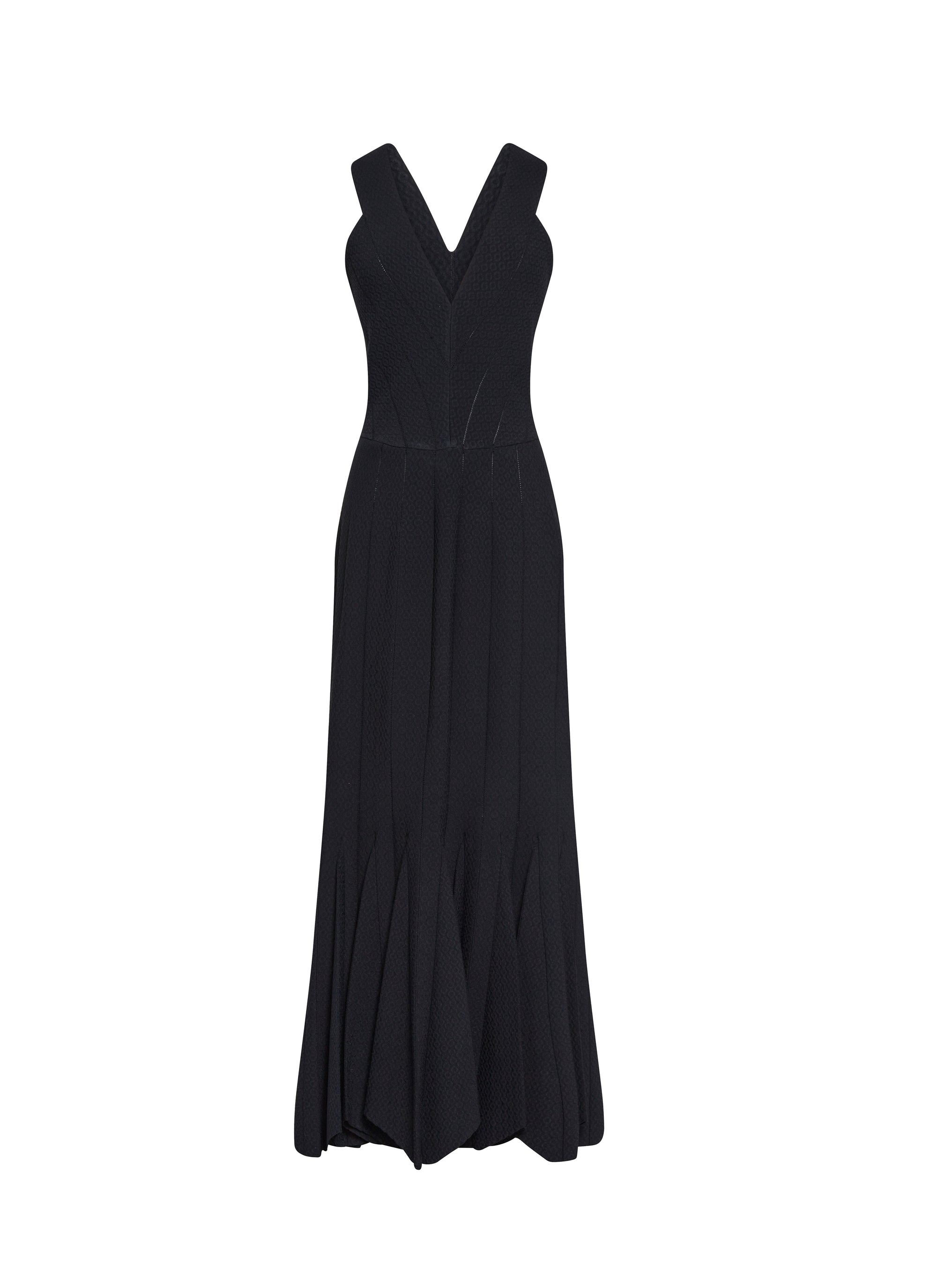 Robe longue sirene - Rouge & Blanc