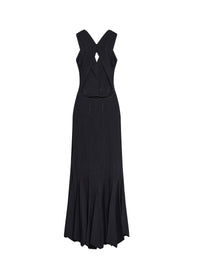 Robe longue sirene - Rouge & Blanc