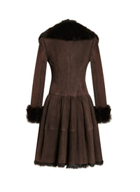Classic fur coat - Medium brown