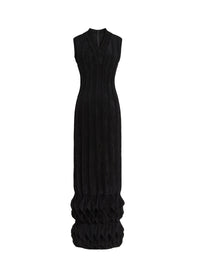 Robe longue Lampion - Rouge & Blanc