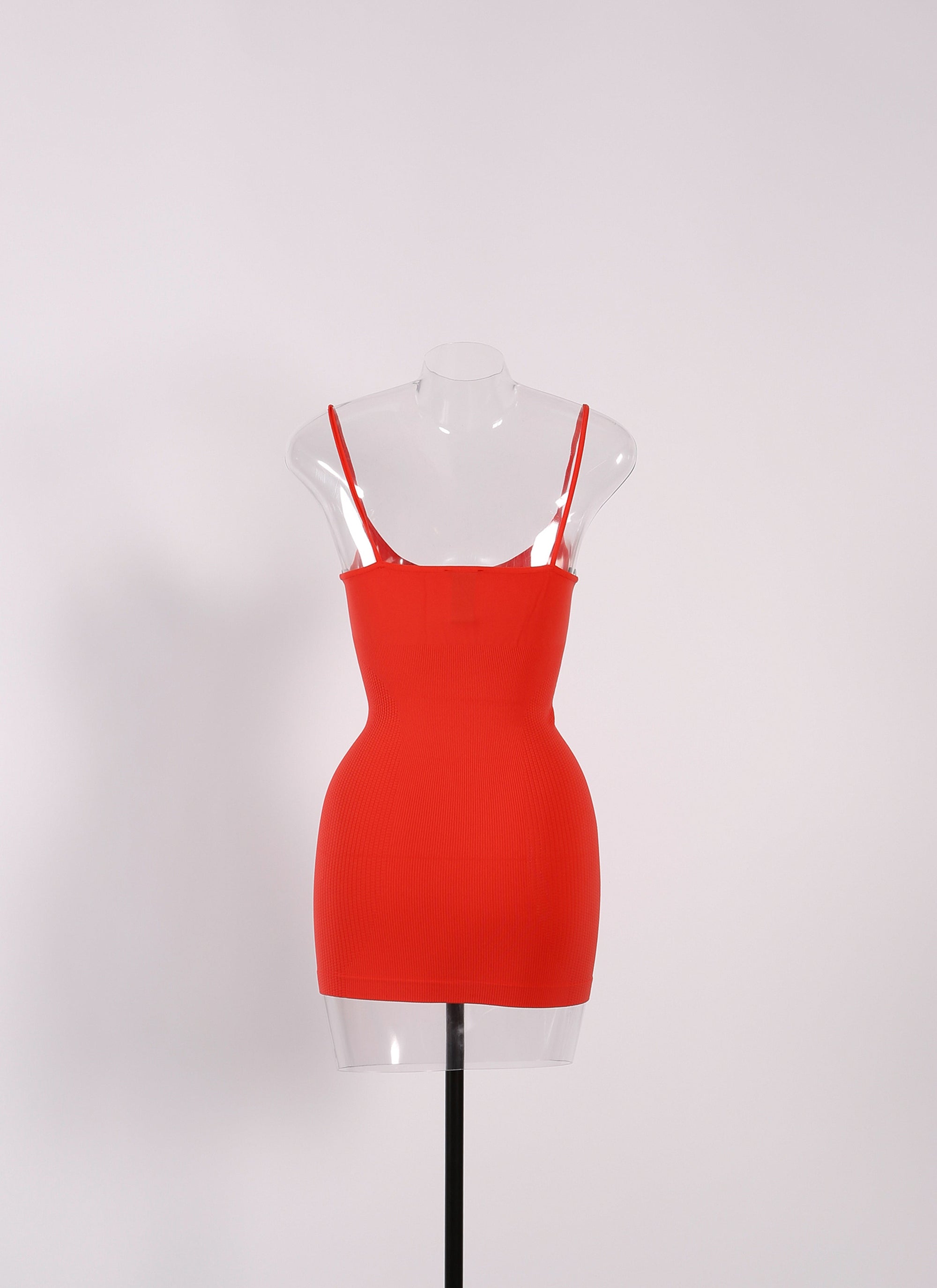 Fond de robe - Rouge Abricot