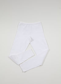 Long leggings - Optic White
