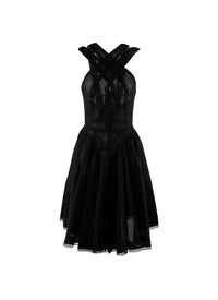 Robe croisé devant - Noir