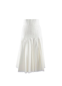Jupe quilles - Blanc Optique