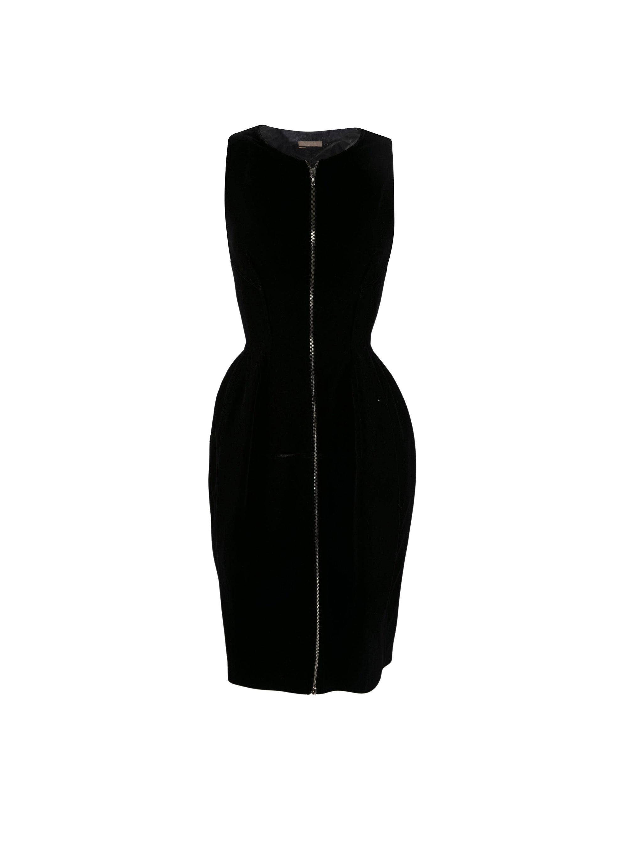 Robe zip - Noir