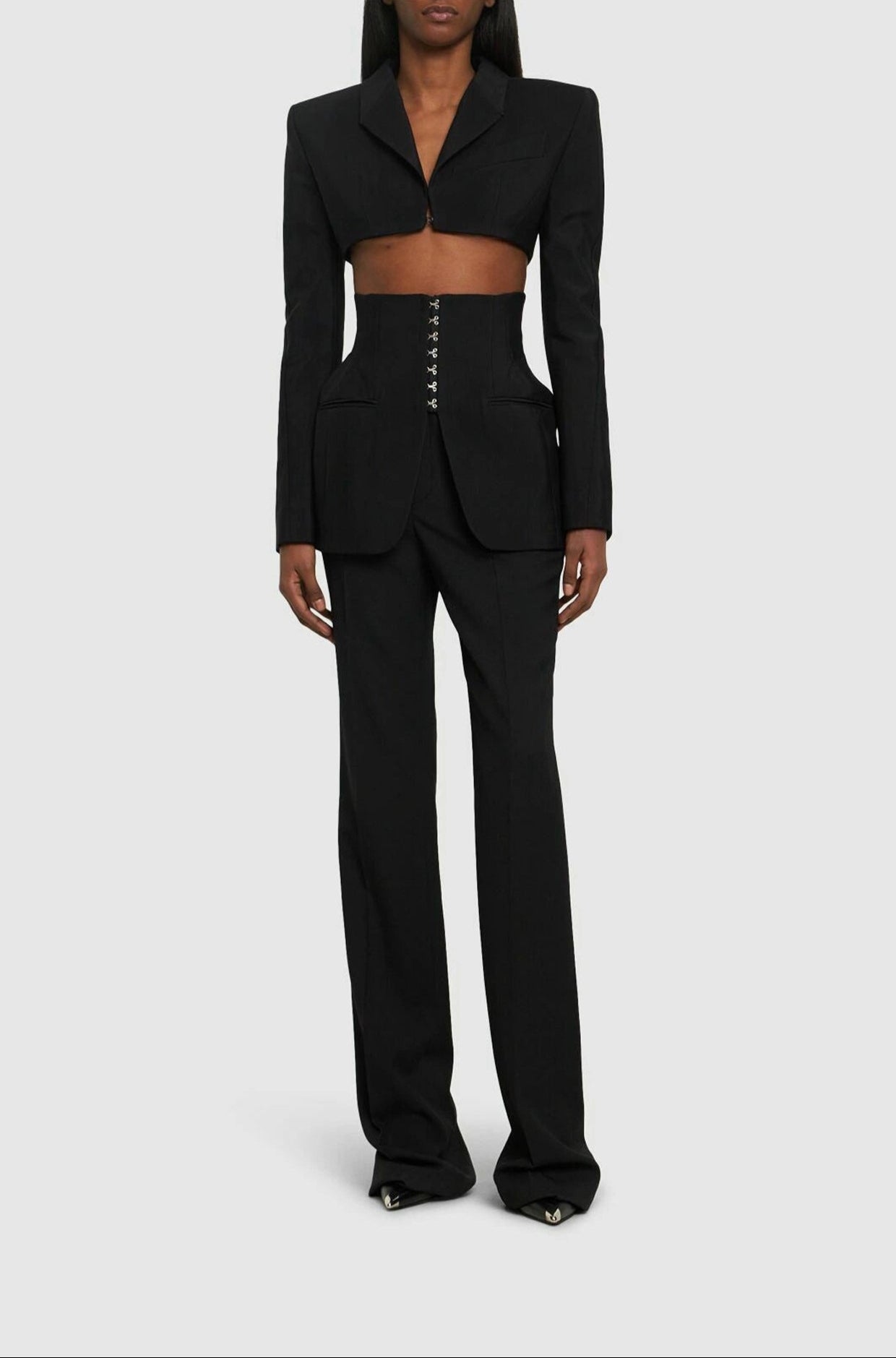 FLOATING WAIST CORSET JACKET