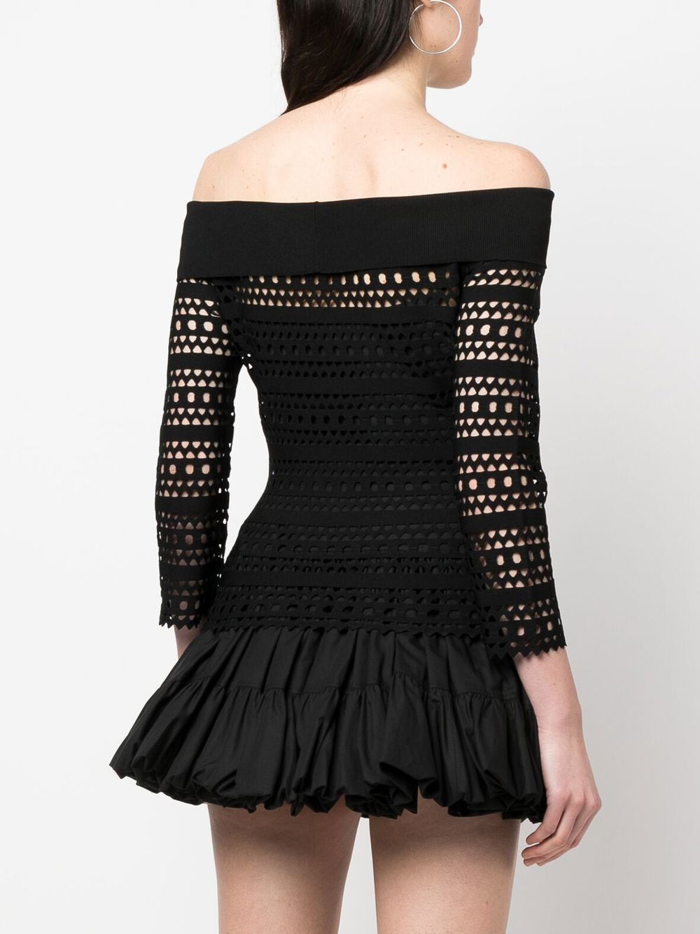 Long Sleeve Vienna Top - Black Alaïa