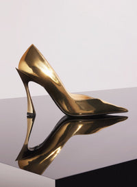 GUNMETAL CLASSIC FANG 95 PUMP