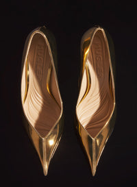 GUNMETAL CLASSIC FANG 95 PUMP