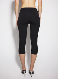 BLACK CAPRI M PANTS