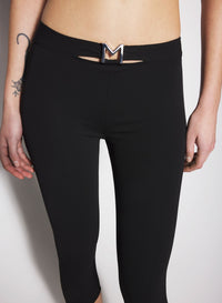 BLACK CAPRI M PANTS