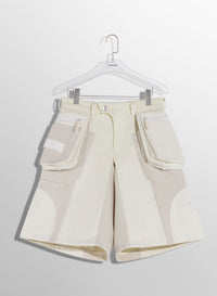 OFF-WHITE TECHNICAL FABRIC CARGO SHORTS