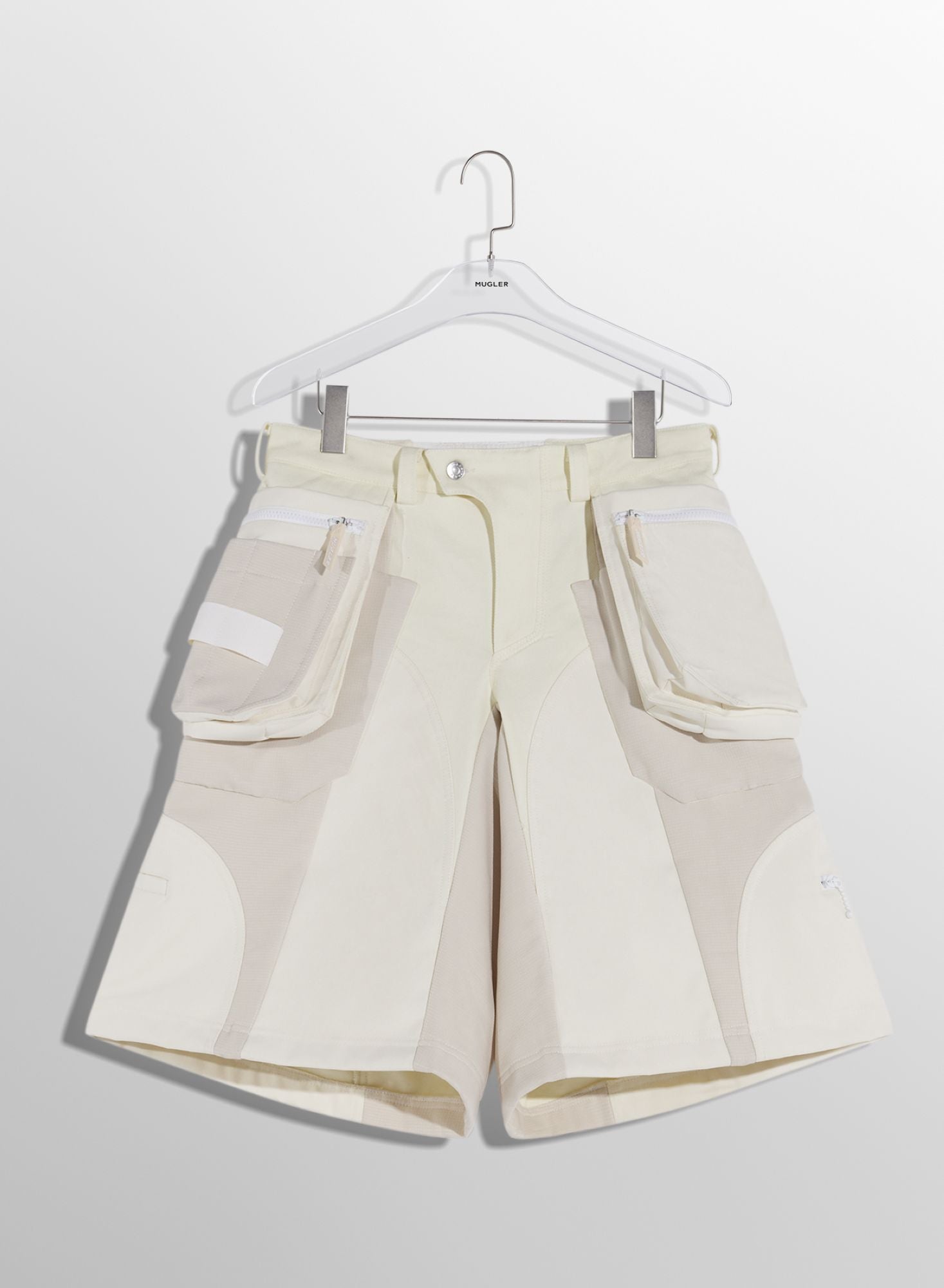 OFF-WHITE TECHNICAL FABRIC CARGO SHORTS