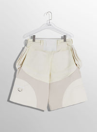 OFF-WHITE TECHNICAL FABRIC CARGO SHORTS