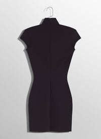 BLACK STAR MINI DRESS