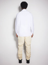 WHITE POPLIN SHIRT