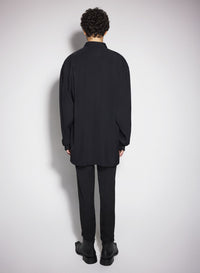 BLACK FLUID PIERCING SHIRT