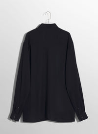 BLACK FLUID PIERCING SHIRT