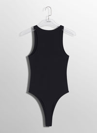 WHITE MUGLER STAR BODYSUIT