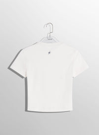 OFF-WHITE PIERCED BABY T-SHIRT