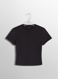OFF-WHITE PIERCED BABY T-SHIRT