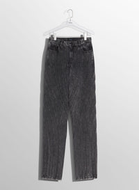 BLUE SPIRAL BAGGY JEANS