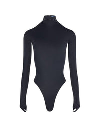 HIGH NECK LOGO BODYSUIT