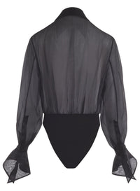 ORGANZA SHIRT BODYSUIT