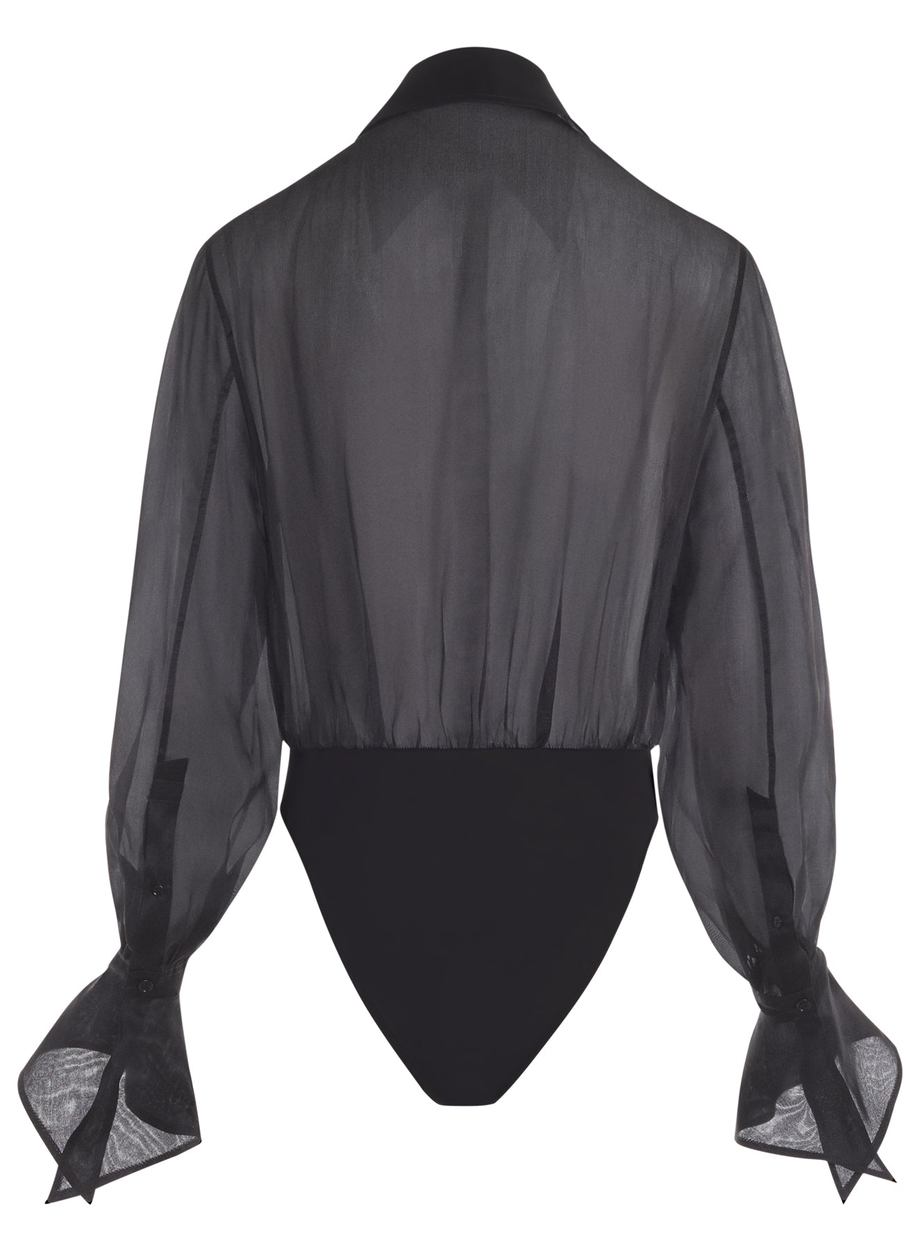 ORGANZA SHIRT BODYSUIT