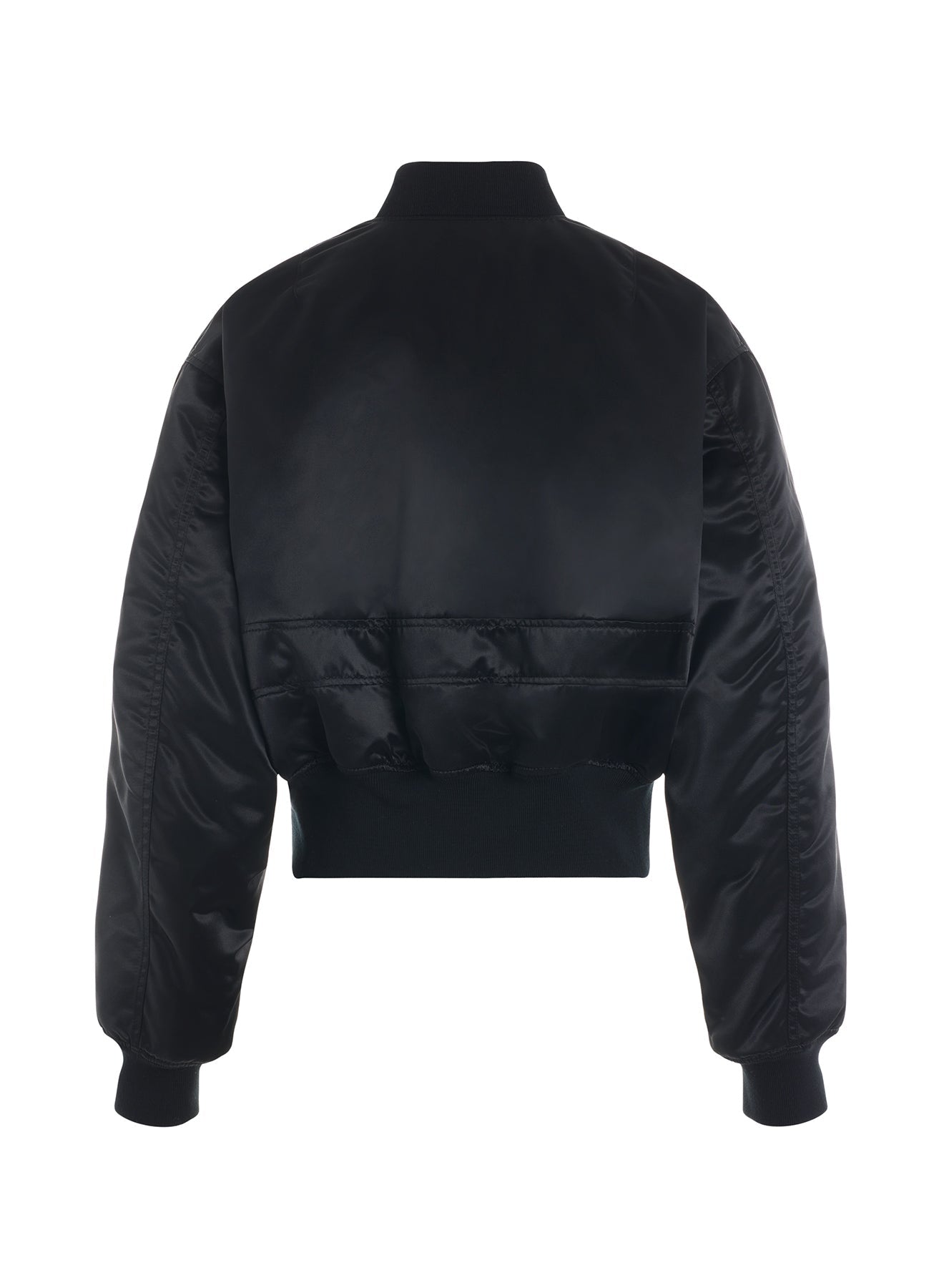 CROPPED NYLON BOMBERS